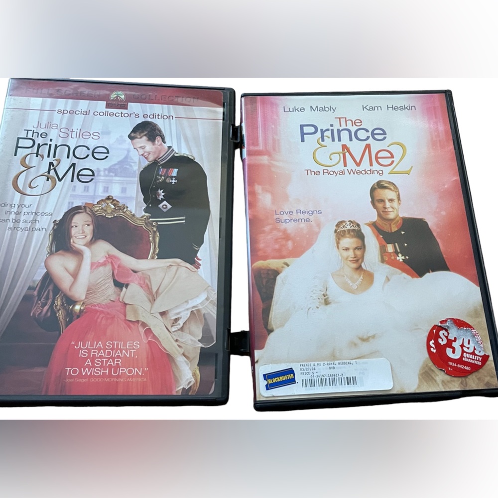Julia Stiles Prince and Me and sequel